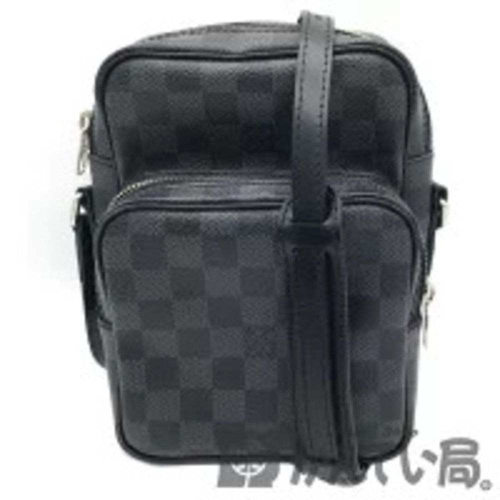 LOUIS VUITTON Damier Graphite Black Rem